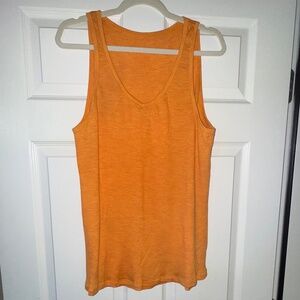 WOOLX Brooklyn Ribbed Tank Top- Apricot (Orange) - Size X-LARGE (NWOT)